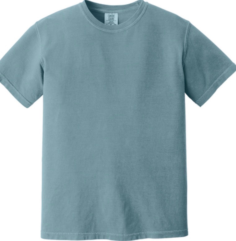 Custom Comfort Colors Tee | Heavyweight Ring Spun | No Pocket