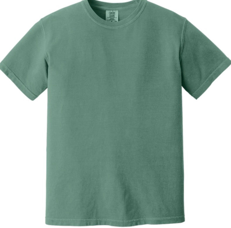 Custom Comfort Colors Tee | Heavyweight Ring Spun | No Pocket