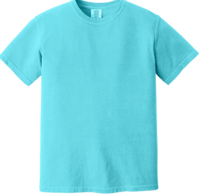 Custom Comfort Colors Tee | Heavyweight Ring Spun | No Pocket