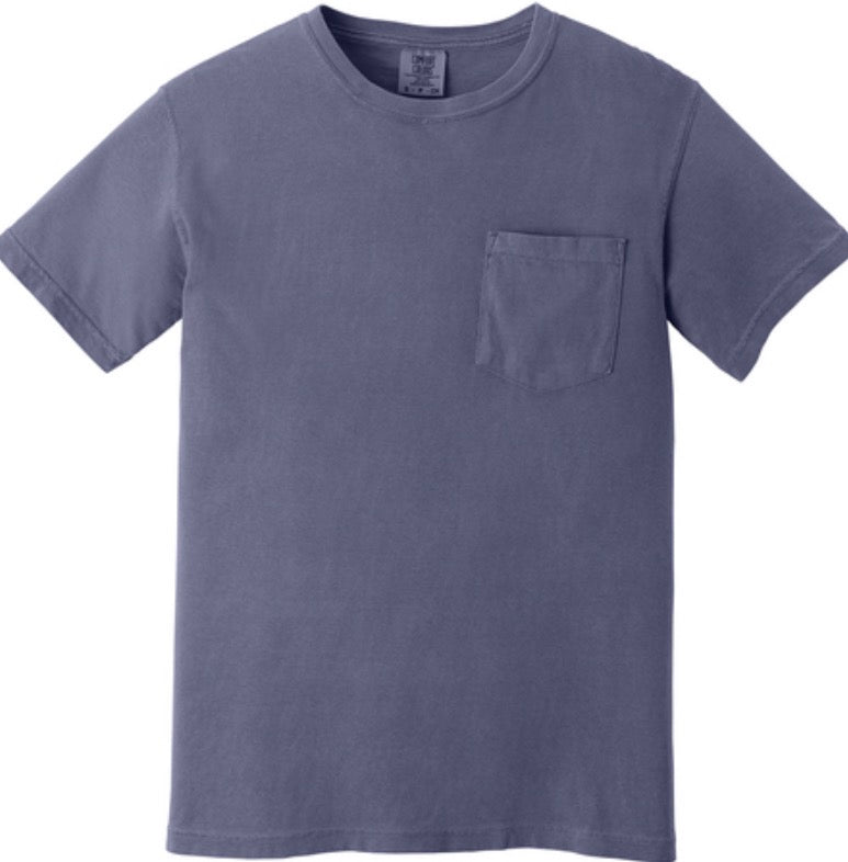 Custom Comfort Colors Pocket Tee | Heavyweight Ring Spun