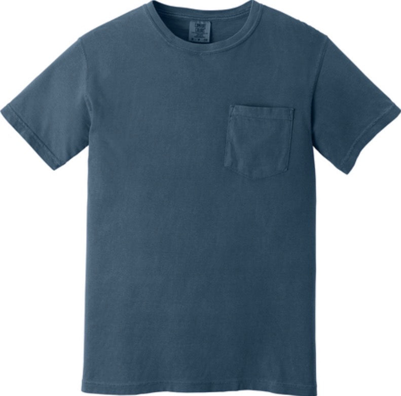 Custom Comfort Colors Pocket Tee | Heavyweight Ring Spun