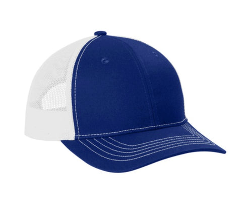 Royal / White hat