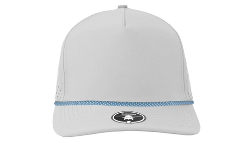 Off White- Columbia Blue Chainlink Rope hat
