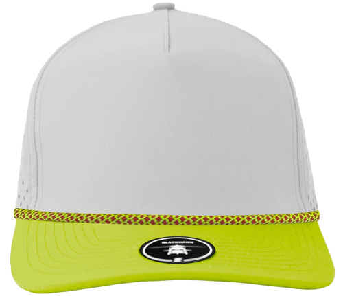 Off White- Mellow Green Bill – Green / Red Chainlink Rope hat