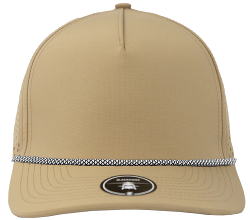 Khaki – White Chainlink Rope hat