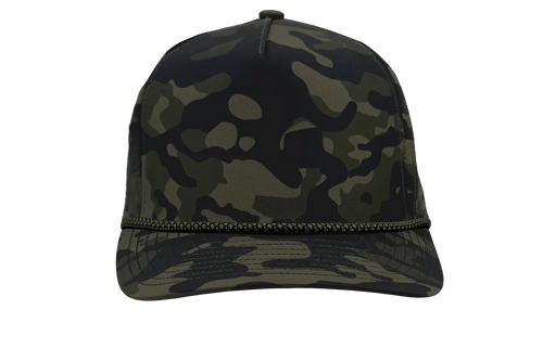 Olive Camo – Olive Chainlink Rope hat