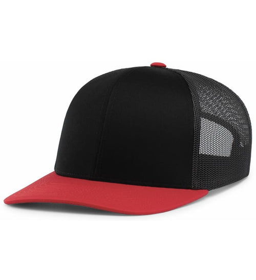 Black / Red hat