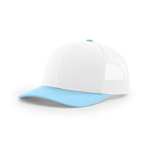 White/Columbia Blue hat