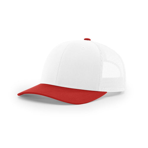 White/Red hat