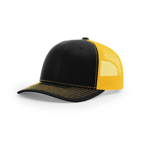 Black/Gold hat