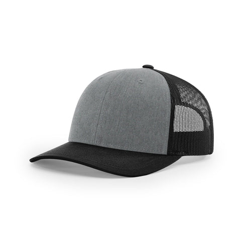 Heather Grey/black hat