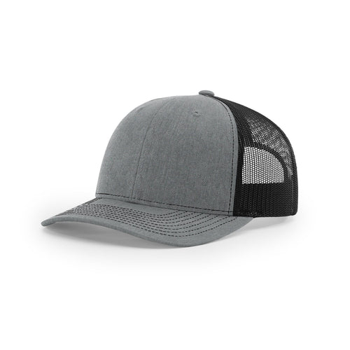 Heather Grey/Black hat