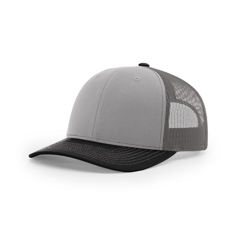 Grey/Charcoal/Black hat