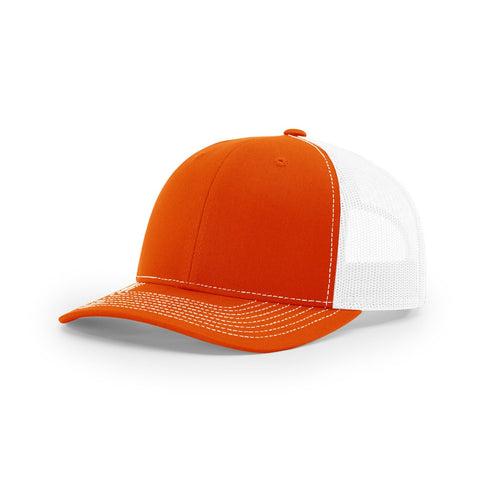 Orange/White hat
