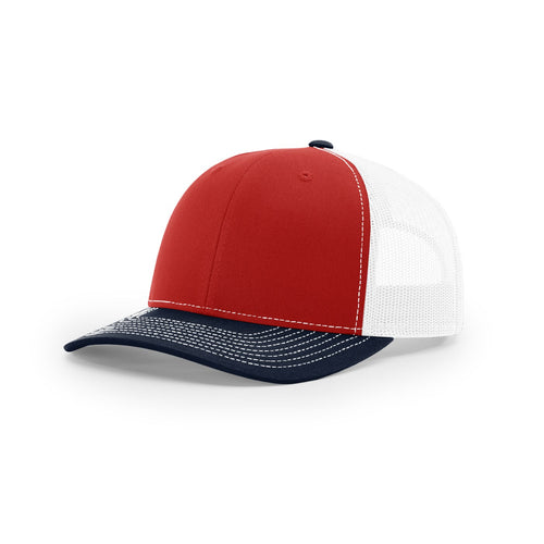 Red/White/Navy hat