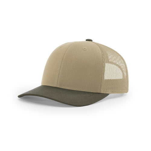Khaki/Chocolate Chip hat