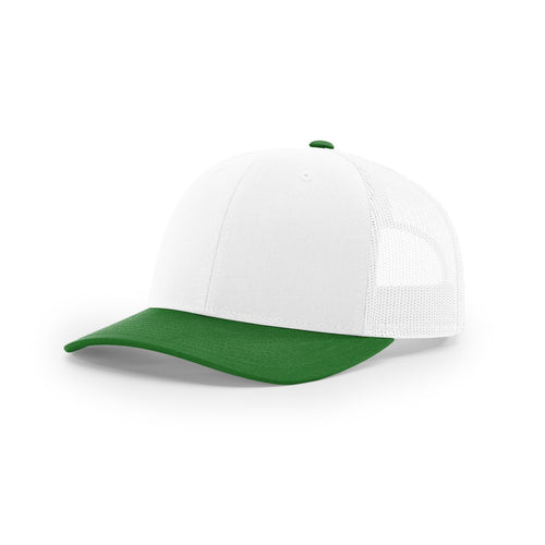 White / Kelly hat