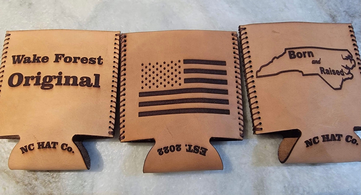Genuine Leather Koozie